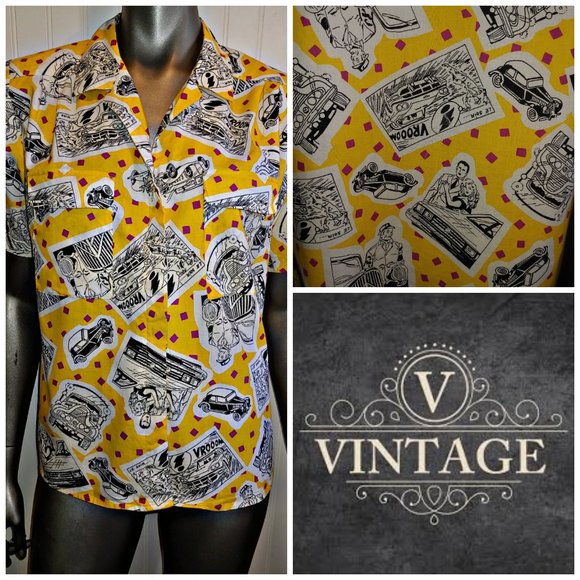 Vintage Laura & Jayne Button Down Shirt - 12 - Picture 1 of 7